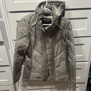 Athleta Women's rock ridge primaloft Taupe Puffer Jacket